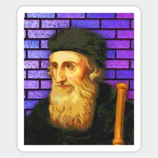 John Wycliffe Portrait | John Wycliffe Artwork 3 Magnet